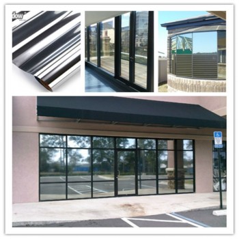 Commercial Reflective Mirror Window Tints 0.5x3mWindow Films Adhesive film