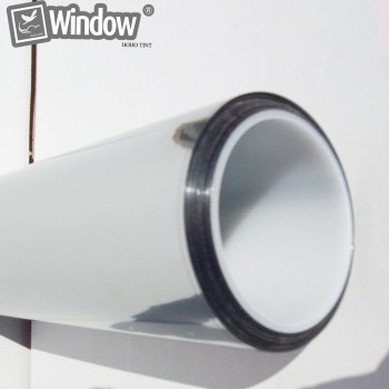 20x16ft(50x500cm) Silver Mirrord Effect Reflective One Way Privacy Window Film Sticky Back Tint Vinyl
