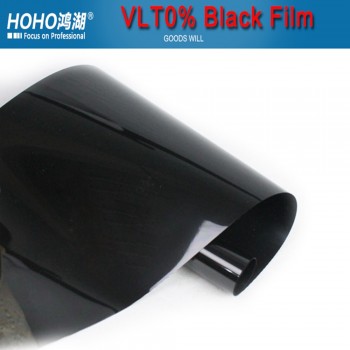 High Black Opaque window film solar tint window sticker VLT0% Black sticker