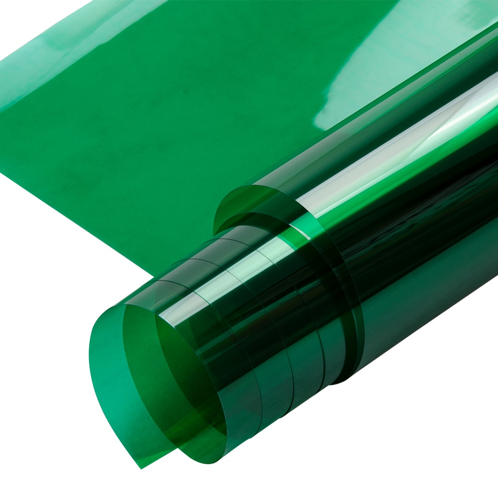 1.52x30m Green Window Solar Film Heat Control UV Proof Transparent Glass Tint Decoration Stickers