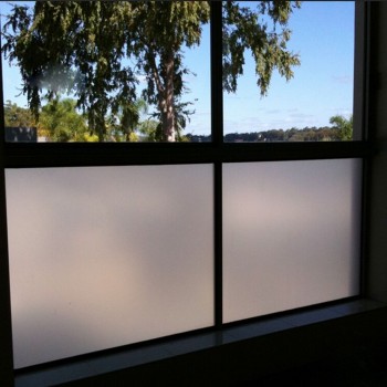 0.76x30m White Frosted Window Glass Film Opaque Matte Privacy Glass Tint Stickers for Home Bathroom Office Meeting Room