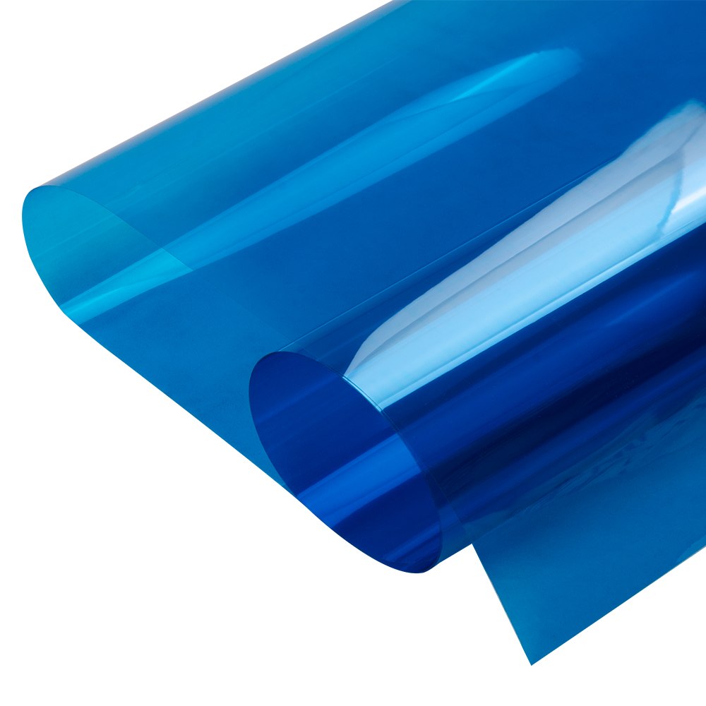 1.52x30m 2Mil VLT 40% Blue Clear Solar Film Tint Decorative Window Glass Privacy Film