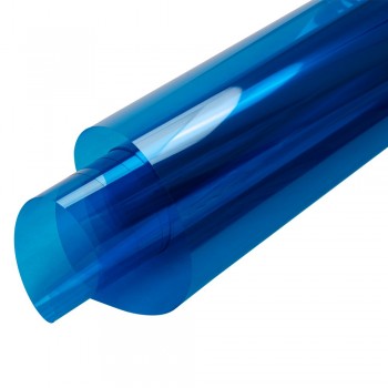 1.52x30m 2Mil VLT 40% Blue Clear Solar Film Tint Decorative Window Glass Privacy Film
