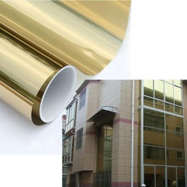 15% Reflective Gold Silver Home Building Commercial Tints 1.52x15m/5x50ft anti UV films