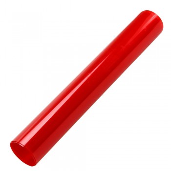 60x66ft(1.52x20m)UV:99% Clear Red Solar Film Cling Stained Glass Window Film Decoration