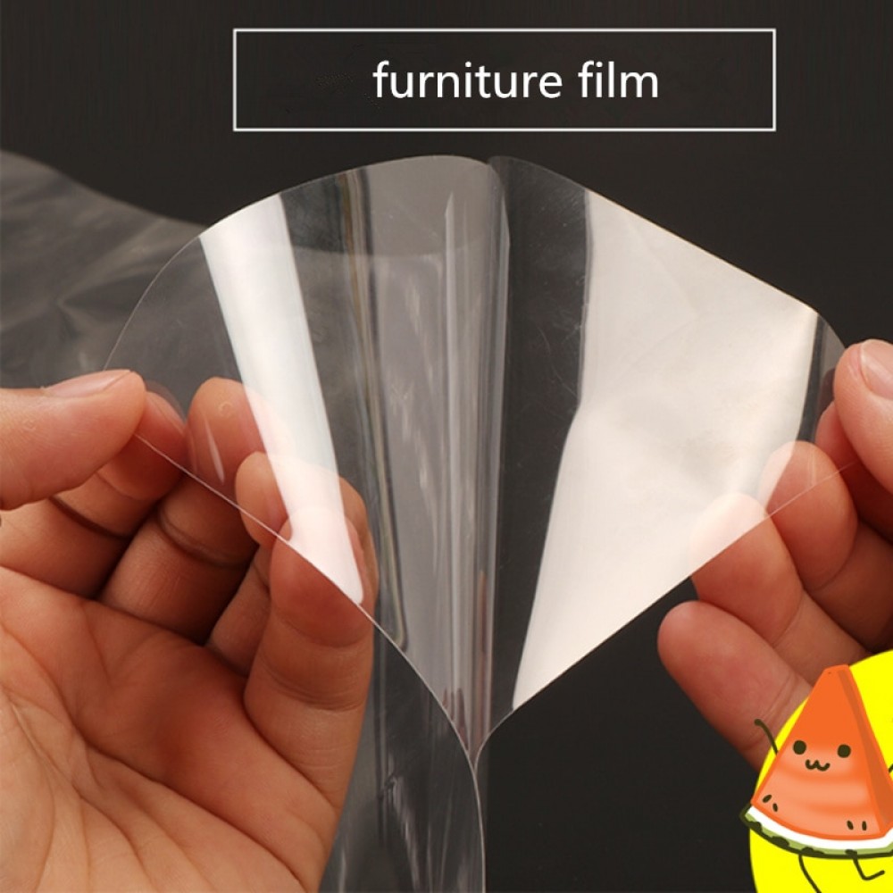 1x10m/39.37x33ft 0.05mm Clear Window Film Satety Protection Glass Tint Shatterproof Self-Adhesive Explosion-Proof
