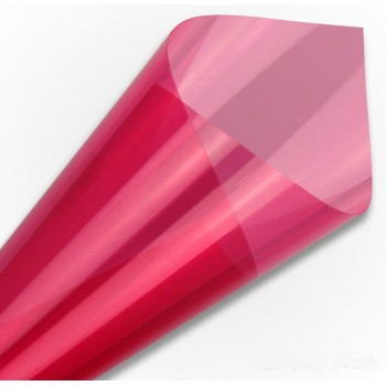 17% Pink Solar Foil Architectural Window sticker 1.52*10m roll Self-Adhesive window tint