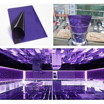 30% Purple Solar Tint Architectural Window Films Sun control foils 60inch*33ft