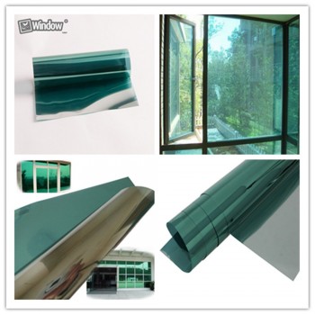 1.52 x 3m one-way solar mirror insulation window film self-adhesive privacy glass stickers household sunscreen film