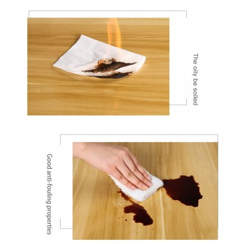 Furniture foil Transparent solid wood dining table Marble coffee table glass desk protective film PET Self-adhesive tablecloth