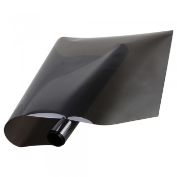 60x100ft/1.52x30m Self adhesive Privacy Window Film Black Window Films suitable for Bathroom Home and Office