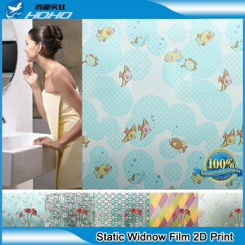 Decorative Glass Window Film Home Decor Static NonSelf-adhesive Window Sticker 90cm*500cm  BZ73-Y074
