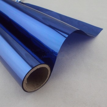 15%VLT Blue both Side Window Film Premium Color High Heat Control and Daytime Privacy Blue 60x10ft/1.52x3m
