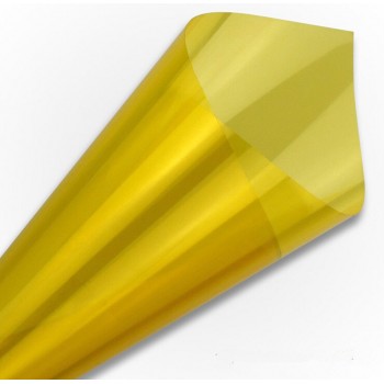75% Gold Yellow Window sticker 1.52*10m roll Self-Adhesive building window,home window tints