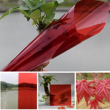 Red Window Decals Stickers 5x33ft/Roll 2Mil Solar window Foils