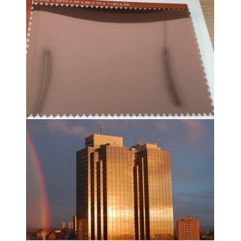 Mirror Solar Bronze 10% Home Tint 5x33feet /1.52x10m  Roll Copper Reflective