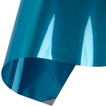 90x200cm/35.4x78.7 Silver Blue Reflective One Way Mirrored Window Film Privacy Sticky Glass Tint Sun Control Window Vinyl