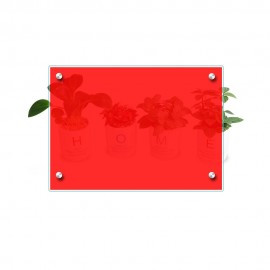 20x33ft(50cm x 10m) Red Window Tint Film Sicky Back Optically Clear Stain Glass Tint Vinyl