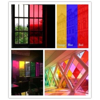 50CMX6M Red home car window tints 2mil 15% VLT high quality