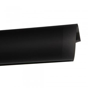 210*297mm/A4 Size Sample Black Holographic Projection Film Adhesive Rear Projection Screen Film Sticker