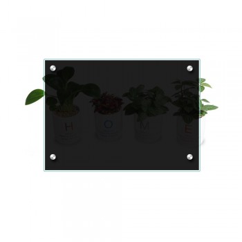 Black Grey Privacy Glass Window Door Tint Tinting Film Home Office Decor 60x20(1.52x0.5m)