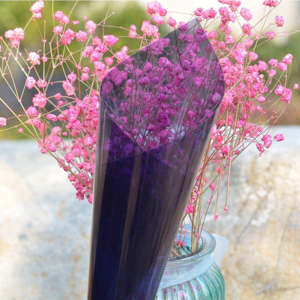 2Mil Purple Window Film Explosion-proof Non Reflective Tint Home Decor Vinyl 20x10ft/0.5x3m