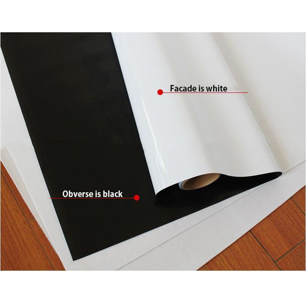 60x20(1.52x0.5m) One Side Black and One Side White Tint Car Window Tint Decorative Film Privacy Window Tint Vinyl