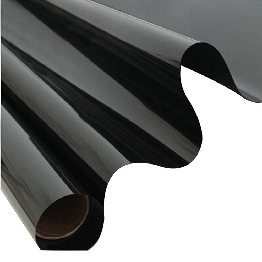 0.5*1m Deep Black Window Film Foils Solar Protection Car Sticker for Office Window Side Window Solar Protection