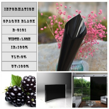 0.5*1m Deep Black Window Film Foils Solar Protection Car Sticker for Office Window Side Window Solar Protection