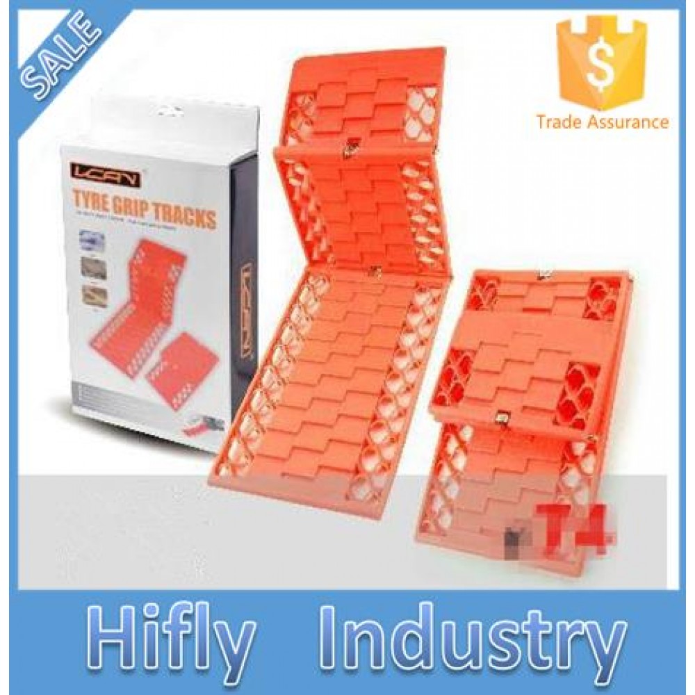 2pcs/Set Tyre Grip Tracks Car security Snow Mud Sand rescue Escaper Traction Tracks Mats for Emergency relief solid firm durable