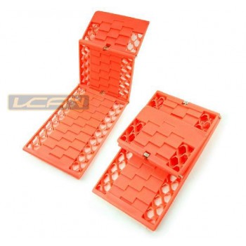 2pcs/Set Tyre Grip Tracks Car security Snow Mud Sand rescue Escaper Traction Tracks Mats for Emergency relief solid firm durable