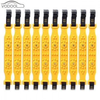 10pcs Universal Auto Car Anti-skid Chains Winter Driving Belt Vehicles Wheel Antiskid Non-slipping Ice Snow Sand Mud Tire chain