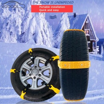 10pcs Universal Auto Car Anti-skid Chains Winter Driving Belt Vehicles Wheel Antiskid Non-slipping Ice Snow Sand Mud Tire chain