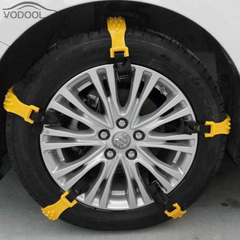 10pcs Universal Auto Car Anti-skid Chains Winter Driving Belt Vehicles Wheel Antiskid Non-slipping Ice Snow Sand Mud Tire chain