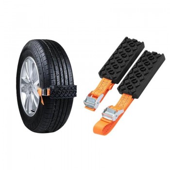 2PCS/lot Car Snow Chains Anti-Skid Universal Rubber Nylon Winter Tire Snow Mud Chain Saloon Cars Tire Emergency Anti Skid Strap