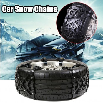 1/3/6 PCS Black Anti-skid Car Snow Tyre Tire Chains Beef Tendon Vehicles Wheel Chain For Car-Styling Anti-Skid Autocross Outdoor