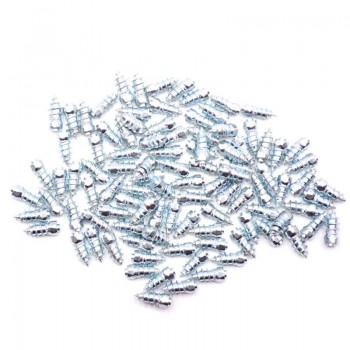 100 Pcs Stud Screw 15mm Anti-Slip Screw Stud Wheel Tyre Snow Tire Spikes Trim Auto Accessories for Auto Car SUV ATV