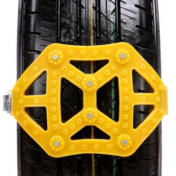2018 3 Pcs Snow Tire Chains Anti-skid Safety Emergency TPU For Winter Car Vehicle Climbing Mud CSL88