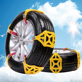 2018 3 Pcs Snow Tire Chains Anti-skid Safety Emergency TPU For Winter Car Vehicle Climbing Mud CSL88