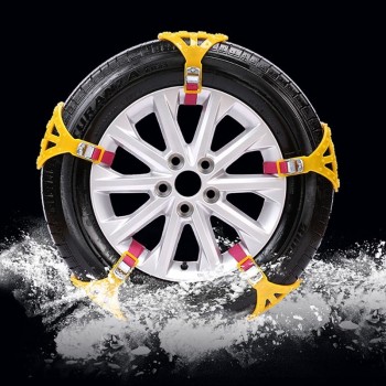 2018 3 Pcs Snow Tire Chains Anti-skid Safety Emergency TPU For Winter Car Vehicle Climbing Mud CSL88