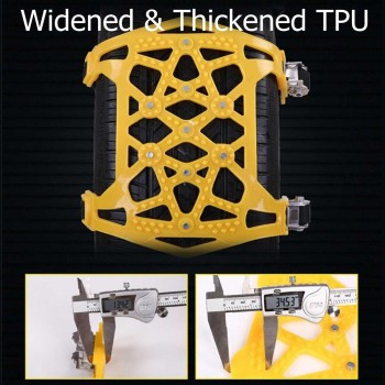 Thicker TPU Snow Chains Universal Car Suit Tyre General Automobile Tire For SUV Off-road Safety Chains Snow Mud Ground Anti Slip