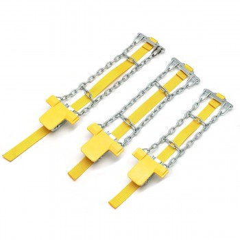 Car Auto Winter Anti-skid Steel Chains Car Skid Belt Snow Mud Sand Tire Clip-on Chain S/M/L