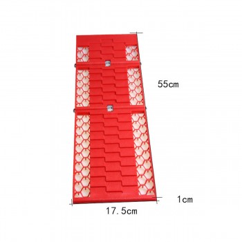 2Pcs/Set Tyre Grip Tracks Mats Car Security Snow Mud Sand Rescue Escaper Traction Tracks Mats For Emergency Relief Solid Firm