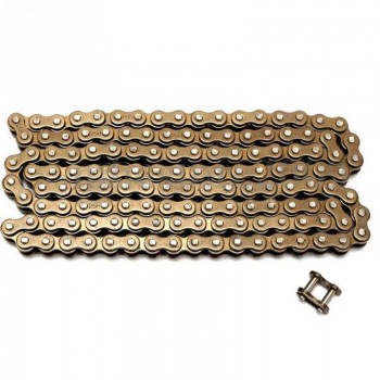Scooter Chain Strength and Super Wear Resistant 25H 136 Segment Chain For Electric Scooter 55-65-80 Gear Chain Drum #0804