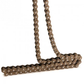 Scooter Chain Strength and Super Wear Resistant 25H 136 Segment Chain For Electric Scooter 55-65-80 Gear Chain Drum #0804