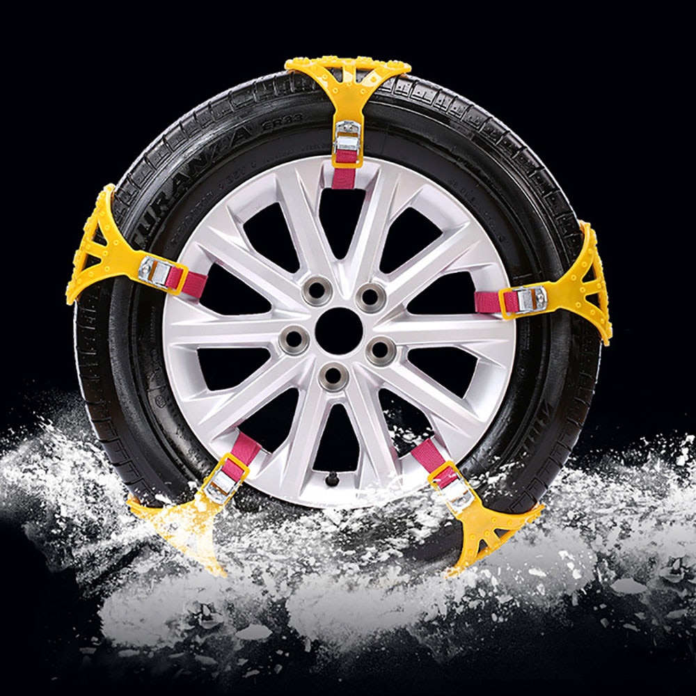1PC Winter Truck Car Easy Installation Snow Chain Tire Anti-skid Belt 10#