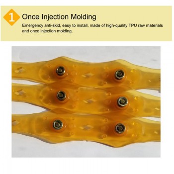 1PC Car Antiskid Chain Non - Slip Tire Chain Universal Emergency Winter Tire Snow Chains For Snow Wetlands