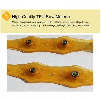 1PC Car Antiskid Chain Non - Slip Tire Chain Universal Emergency Winter Tire Snow Chains For Snow Wetlands