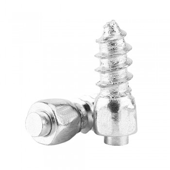 Tire Stud Screws 100 Pcs 12mm Anti-Slip Screw Stud Wheel Tyre Snow Tire Spikes Trim Universal for Car SUV ATV Motorcycle Bike