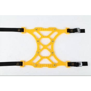 1x TPU Plastic Snow Chains Spikes for Tires Universal Car Tyre Winter Roadway Safety Chains Snow Climbing Mud Ground Anti Slip